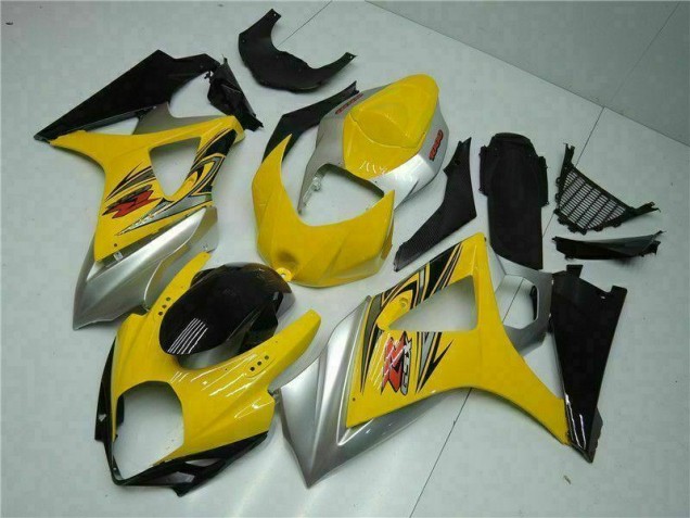 Amarillo ABS Kits Carenado Moto Suzuki GSXR 1000 K7 07-08 Amarillo ABS Kits Carenado Moto Suzuki GSXR 1000 K7 07-08
