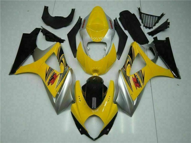 Amarillo ABS Kits Carenado Moto Suzuki GSXR 1000 K7 07-08 Amarillo ABS Kits Carenado Moto Suzuki GSXR 1000 K7 07-08