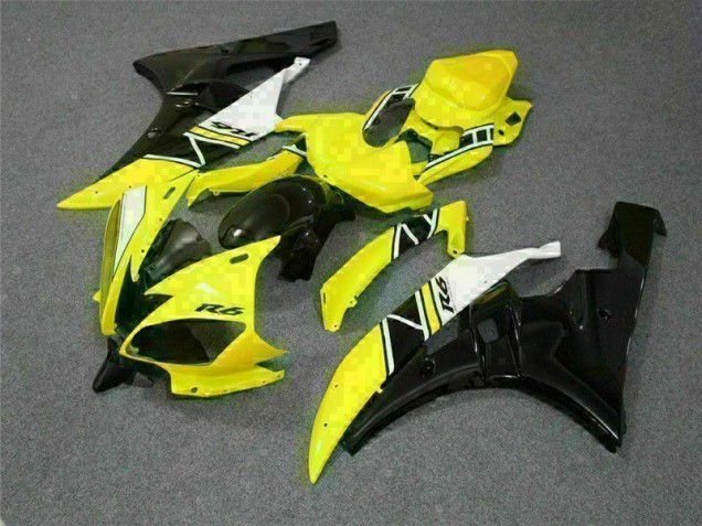 Amarillo ABS Moto Plástica Yamaha R6 06-07 Amarillo ABS Moto Plástica Yamaha R6 06-07