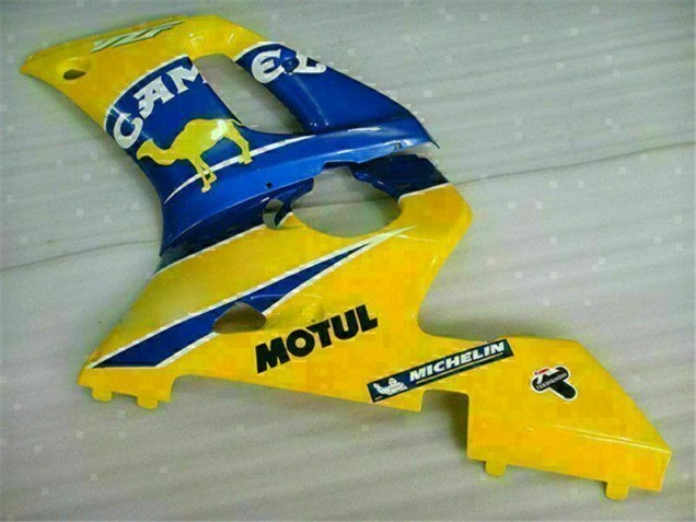 Amarillo Azul ABS Kits Carenado Moto Yamaha R6 98-02 Amarillo Azul ABS Kits Carenado Moto Yamaha R6 98-02