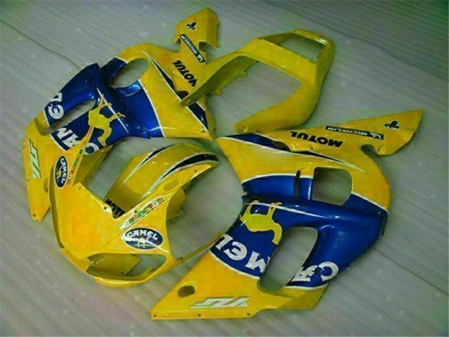 Amarillo Azul ABS Kits Carenado Moto Yamaha R6 98-02 Amarillo Azul ABS Kits Carenado Moto Yamaha R6 98-02