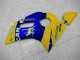 Amarillo Azul ABS Moto Plásticos Yamaha R6 98-02