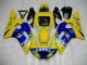 Amarillo Azul ABS Moto Plásticos Yamaha R6 98-02