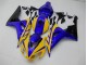 Amarillo Azul Carenado Moto Honda CBR 1000 RR 06-07 Amarillo Azul Carenado Moto Honda CBR 1000 RR 06-07