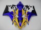 Amarillo Azul Carenado Moto Honda CBR 1000 RR 06-07 Amarillo Azul Carenado Moto Honda CBR 1000 RR 06-07