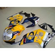 Amarillo Azul Corona Extra Motul Carenado Moto Suzuki GSXR 750 K1 K2 K3 01-03