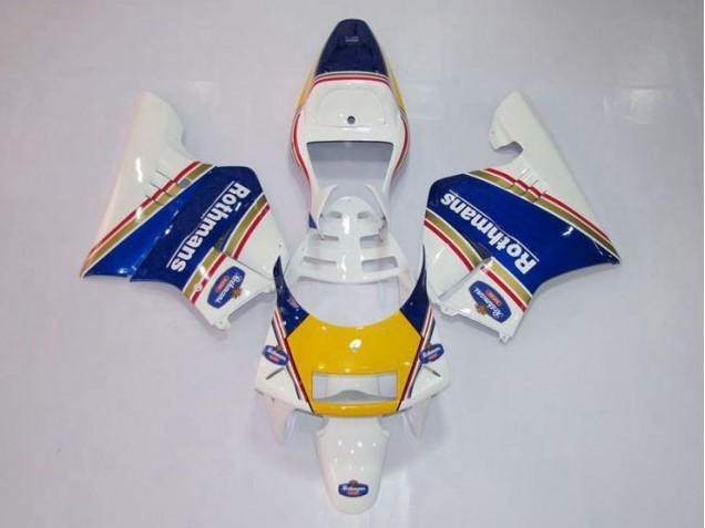 Amarillo Blanco Azul Carenado Moto Honda NSR 250 MC28 P4 94-96 Amarillo Blanco Azul Carenado Moto Honda NSR 250 MC28 P4 94-96