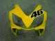 Amarillo Blanco Carenado Moto Honda CBR 600 F4i 01-03 Amarillo Blanco Carenado Moto Honda CBR 600 F4i 01-03