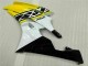 Amarillo Blanco Negro Moto Plástica Yamaha R6 06-07 Amarillo Blanco Negro Moto Plástica Yamaha R6 06-07