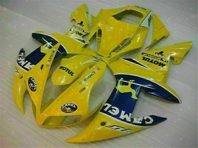 Amarillo Carenado Moto Yamaha R1 02-03 Amarillo Carenado Moto Yamaha R1 02-03