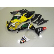 Amarillo Monster Carenado Moto Yamaha R1 12-14