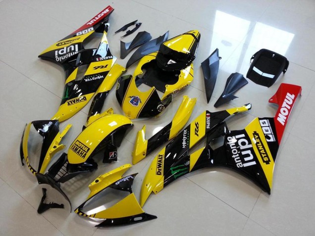 Amarillo Monster Lupi Carenado Moto Yamaha R6 06-07 Amarillo Monster Lupi Carenado Moto Yamaha R6 06-07