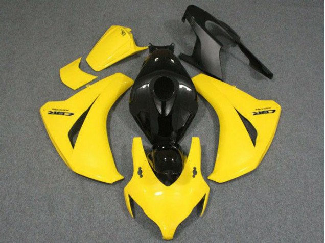 Amarillo Negro Carenado Moto Honda CBR 1000 RR 08-11 Amarillo Negro Carenado Moto Honda CBR 1000 RR 08-11