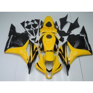 Amarillo Negro Carenado Moto Honda CBR 600 RR 09-12
