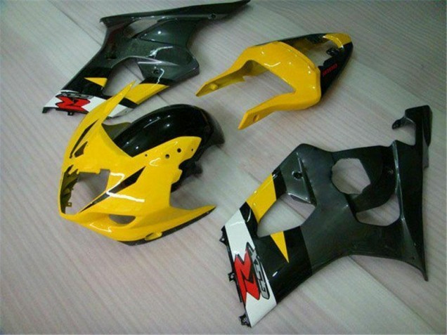 Amarillo Negro Carenado Moto Suzuki GSXR 1000 K3 03-04 Amarillo Negro Carenado Moto Suzuki GSXR 1000 K3 03-04