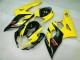 Amarillo Negro Carrocería Motocicletas Suzuki GSXR 1000 K5 05-06 Amarillo Negro Carrocería Motocicletas Suzuki GSXR 1000 K5 05-06