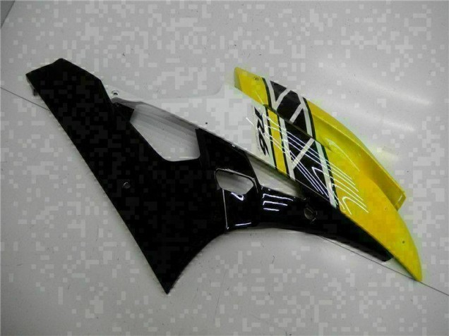 Amarillo Negro Kit Carenado Moto Yamaha R6 06-07 Amarillo Negro Kit Carenado Moto Yamaha R6 06-07