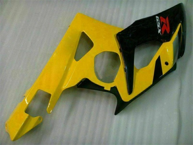 Amarillo Negro Kit Completo Carenado Moto Suzuki GSXR 1000 K5 05-06 Amarillo Negro Kit Completo Carenado Moto Suzuki GSXR 1000 K5 05-06