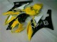 Amarillo Negro Kit Completo Carenado Moto Yamaha R6 06-07 Amarillo Negro Kit Completo Carenado Moto Yamaha R6 06-07