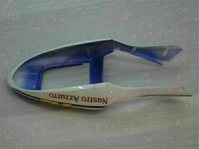 Amarillo Plata Nastro Azzurro Carenado Moto Honda CBR 600 F4i 01-03
