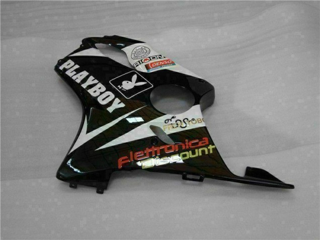 Amarillo Plata Negro Playboy Carenado Moto Honda CBR 600 F4i 01-03