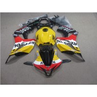 Amarillo Rojo Negro Repsol Carenado Moto Honda CBR 600 RR 07-08