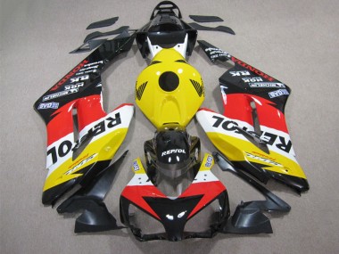 Amarillo Rojo Repsol Carenado Moto Honda CBR 1000 RR 04-05