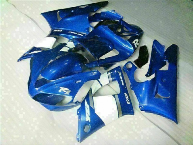 Azul ABS Carenado Motocicleta Yamaha R1 00-01 Azul ABS Carenado Motocicleta Yamaha R1 00-01