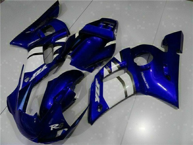 Azul ABS Carenado Motocicleta Yamaha R6 98-02 Azul ABS Carenado Motocicleta Yamaha R6 98-02