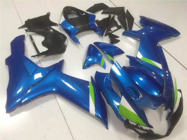 Azul ABS Kits Carenado Moto Suzuki GSXR 600 / 750 K11 11-21