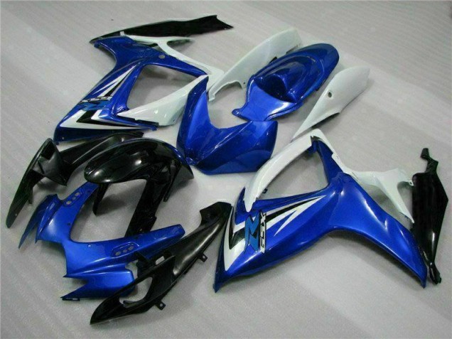 Azul ABS Moto Plástica Suzuki GSXR 600 / 750 K6 06-07 Azul ABS Moto Plástica Suzuki GSXR 600 / 750 K6 06-07