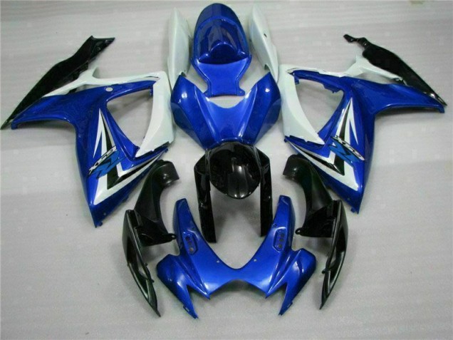 Azul ABS Moto Plástica Suzuki GSXR 600 / 750 K6 06-07 Azul ABS Moto Plástica Suzuki GSXR 600 / 750 K6 06-07