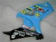 Azul ABS Moto Plástico Suzuki GSXR 1000 K7 07-08 Azul ABS Moto Plástico Suzuki GSXR 1000 K7 07-08