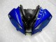 Azul ABS Moto Plásticos Yamaha R6 08-16