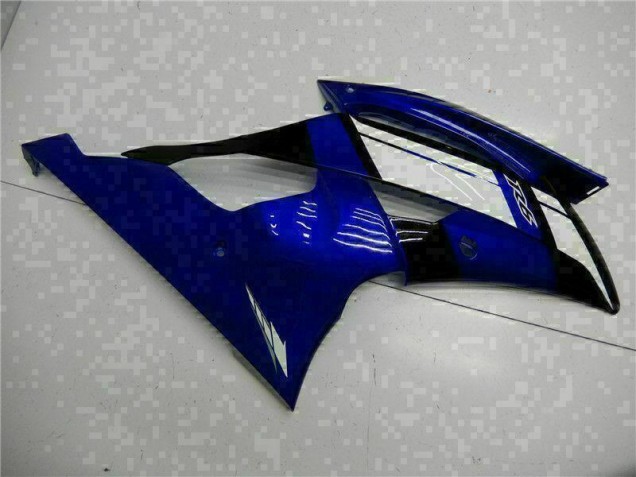 Azul ABS Moto Plásticos Yamaha R6 08-16