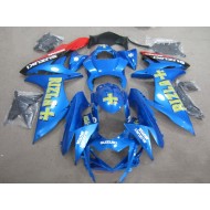 Azul Amarillo Rizla Carenado Moto Suzuki GSXR 750 K11 11-21