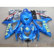 Azul Amarillo Rizla Moto Plástica Suzuki GSXR 750 K6 06-07