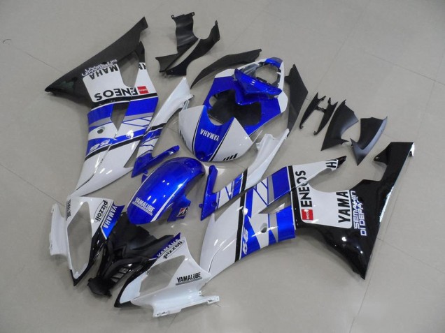 Azul Azul Blanco ENEOS Carenado Moto Yamaha R6 08-16 Azul Azul Blanco ENEOS Carenado Moto Yamaha R6 08-16
