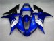 Azul Blanco ABS Carenado Motocicleta Yamaha R1 02-03 Azul Blanco ABS Carenado Motocicleta Yamaha R1 02-03