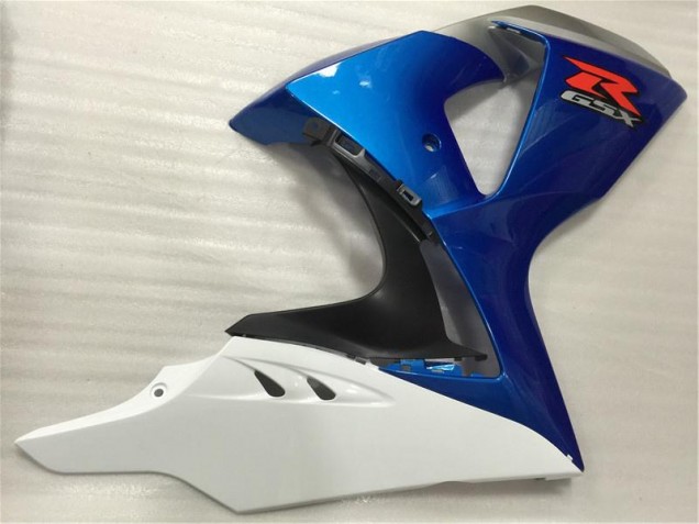Azul Blanco ABS Kits Carenado Moto Suzuki GSXR 1000 K9 09-16 Azul Blanco ABS Kits Carenado Moto Suzuki GSXR 1000 K9 09-16