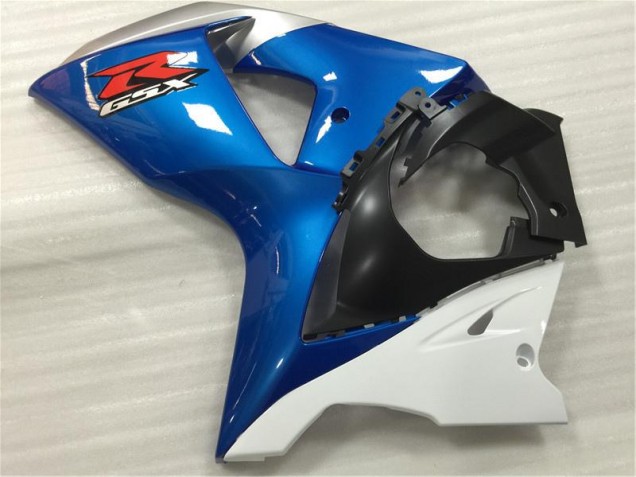 Azul Blanco ABS Kits Carenado Moto Suzuki GSXR 1000 K9 09-16 Azul Blanco ABS Kits Carenado Moto Suzuki GSXR 1000 K9 09-16