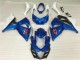 Azul Blanco ABS Kits Carenado Moto Suzuki GSXR 1000 K9 09-16 Azul Blanco ABS Kits Carenado Moto Suzuki GSXR 1000 K9 09-16