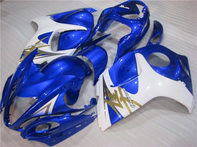 Azul Blanco ABS Kits Carenado Moto Suzuki GSXR 1300 Hayabusa 08-19 Azul Blanco ABS Kits Carenado Moto Suzuki GSXR 1300 Hayabusa 08-19