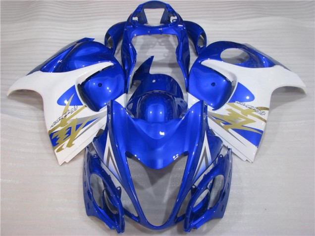 Azul Blanco ABS Kits Carenado Moto Suzuki GSXR 1300 Hayabusa 08-19 Azul Blanco ABS Kits Carenado Moto Suzuki GSXR 1300 Hayabusa 08-19