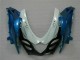 Azul Blanco ABS Moto Plástica Suzuki GSXR 1000 K9 09-16 Azul Blanco ABS Moto Plástica Suzuki GSXR 1000 K9 09-16