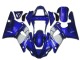 Azul Blanco ABS Moto Plástica Yamaha R1 00-01 Azul Blanco ABS Moto Plástica Yamaha R1 00-01