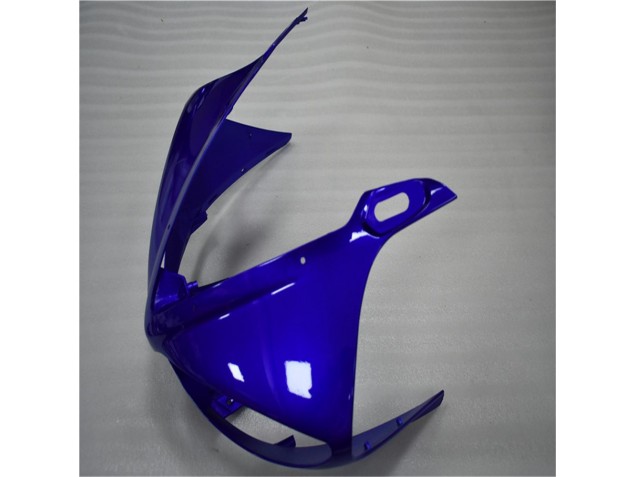 Azul Blanco ABS Moto Plástica Yamaha R6 03-05 Azul Blanco ABS Moto Plástica Yamaha R6 03-05