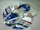Azul Blanco ABS Moto Plástico Yamaha R1 00-01 Azul Blanco ABS Moto Plástico Yamaha R1 00-01
