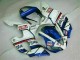 Azul Blanco ABS Moto Plástico Yamaha R1 00-01 Azul Blanco ABS Moto Plástico Yamaha R1 00-01