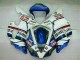 Azul Blanco ABS Moto Plástico Yamaha R1 00-01 Azul Blanco ABS Moto Plástico Yamaha R1 00-01